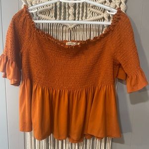 Liberty Love, spandex/polyester blouse, bohemian style half sleeve, xl blouse